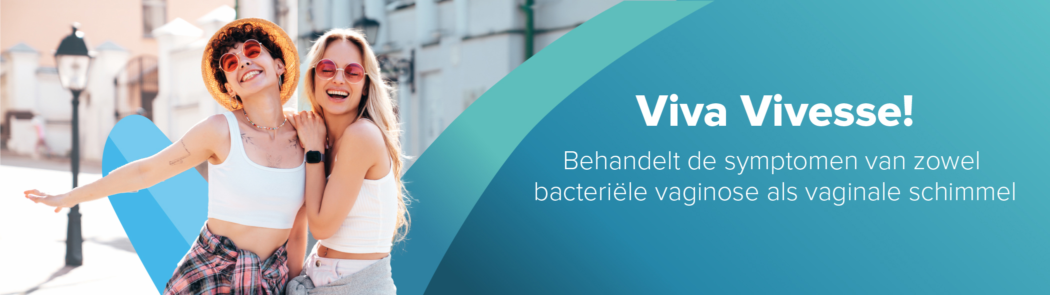 Viva Vivesse - Behandelt de symptomen van bacteriële vaginose én vaginale schimmelinfectie.